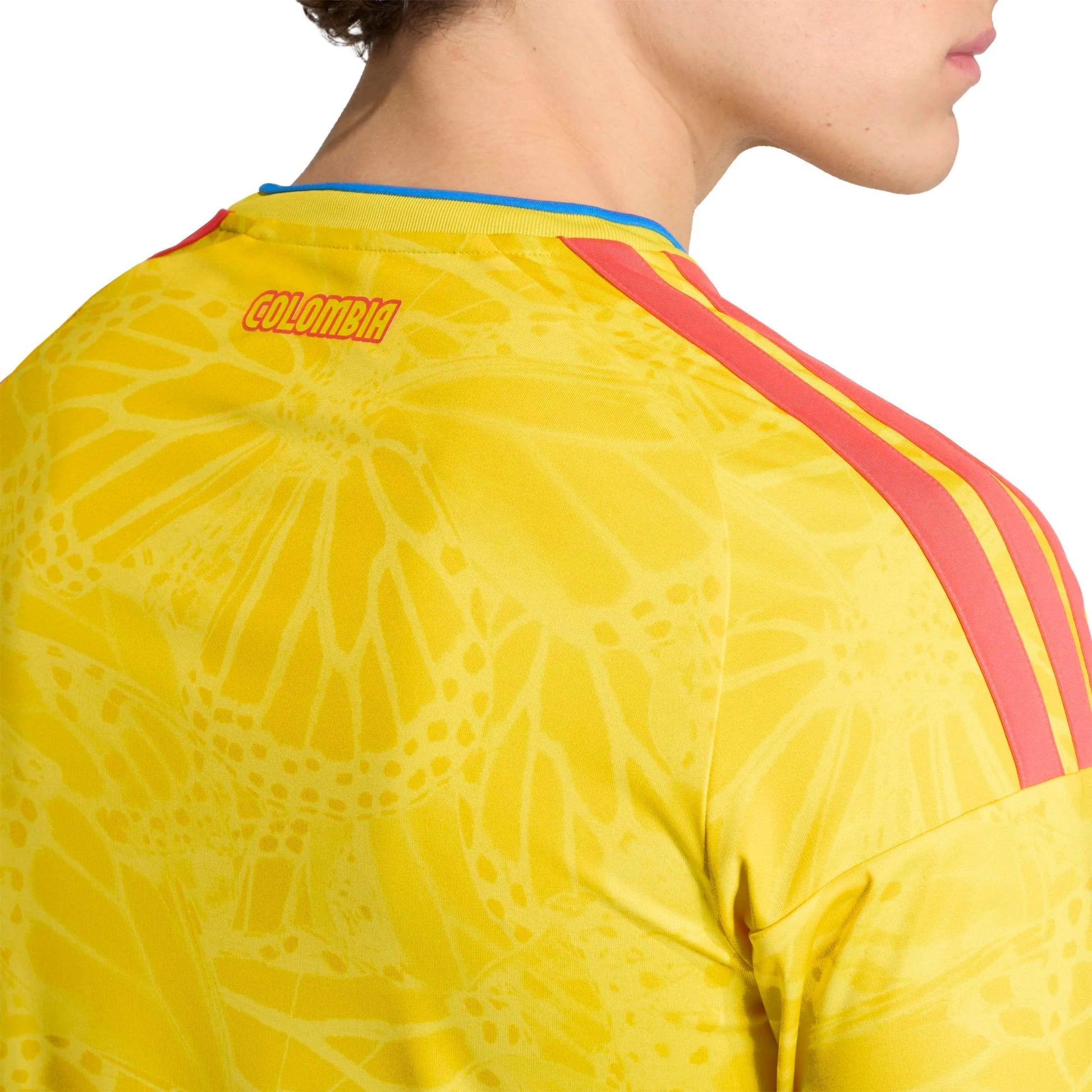 2026 Colombia Men's Stadium Home Long-Sleeve Soccer Jersey Adidas