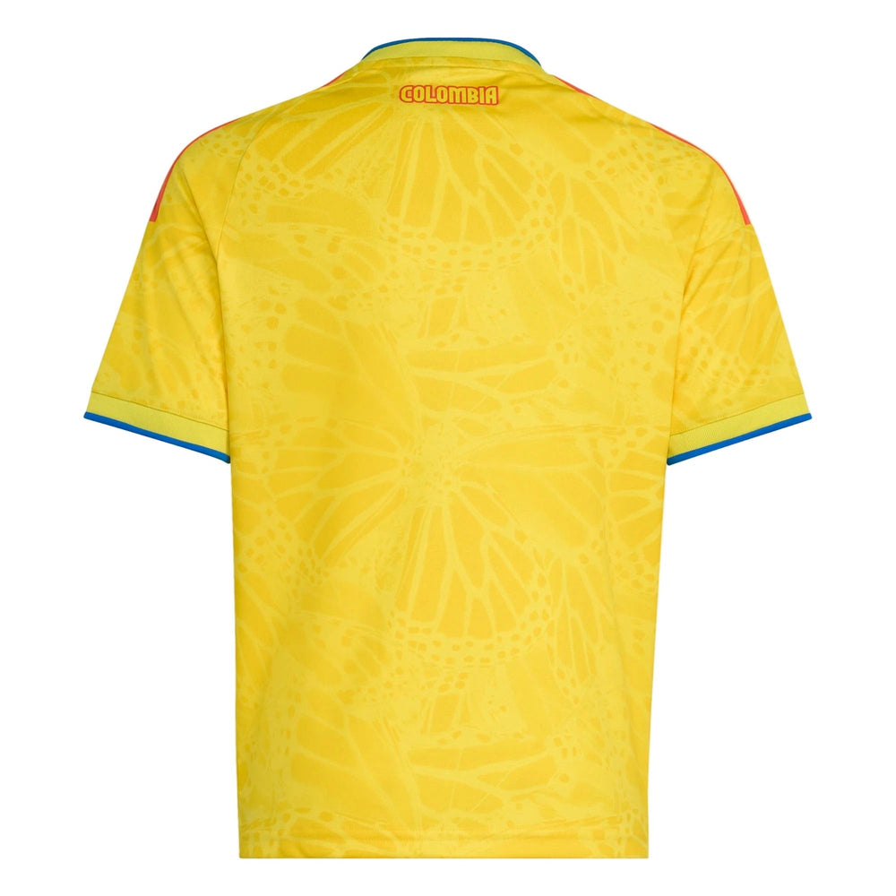 2026 Colombia Youth Stadium Home Soccer Jersey Adidas