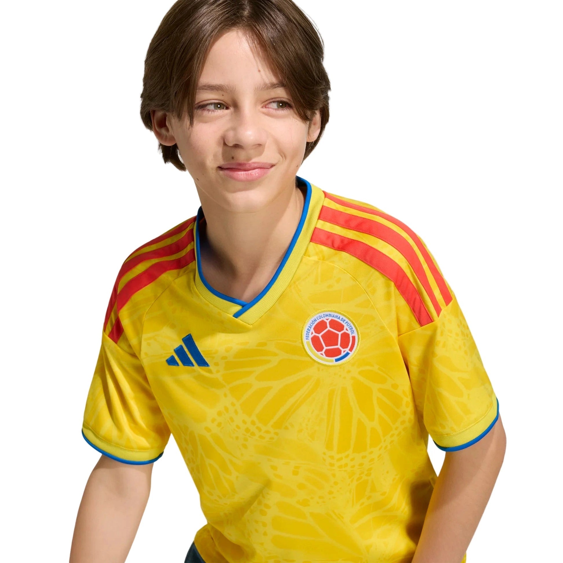 2026 Colombia Youth Stadium Home Soccer Jersey Adidas