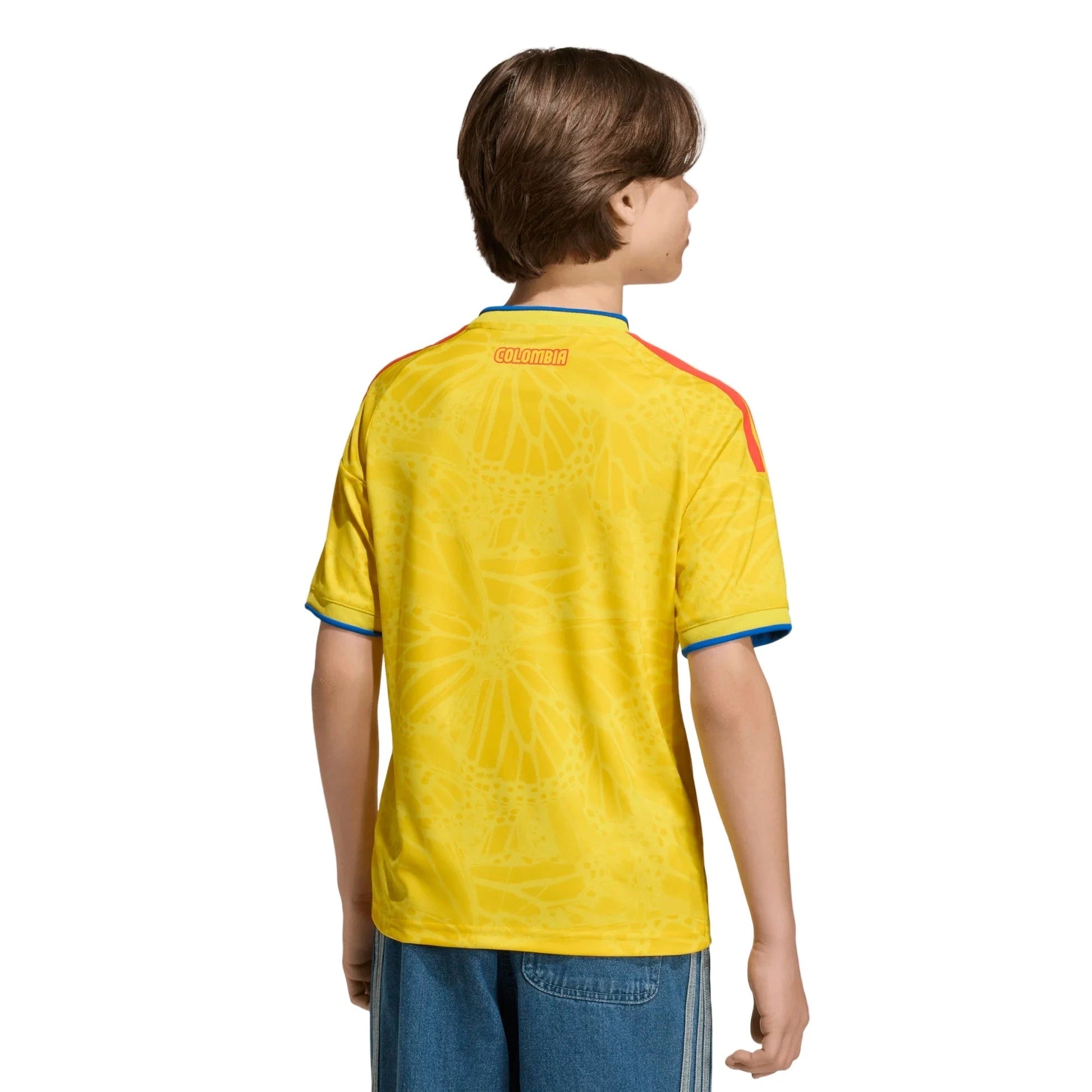 2026 Colombia Youth Stadium Home Soccer Jersey Adidas