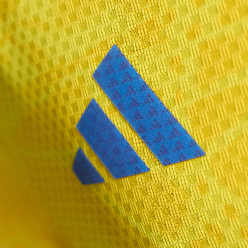 2026 Colombia Men's Authentic Home Long-Sleeve Soccer Jersey Adidas