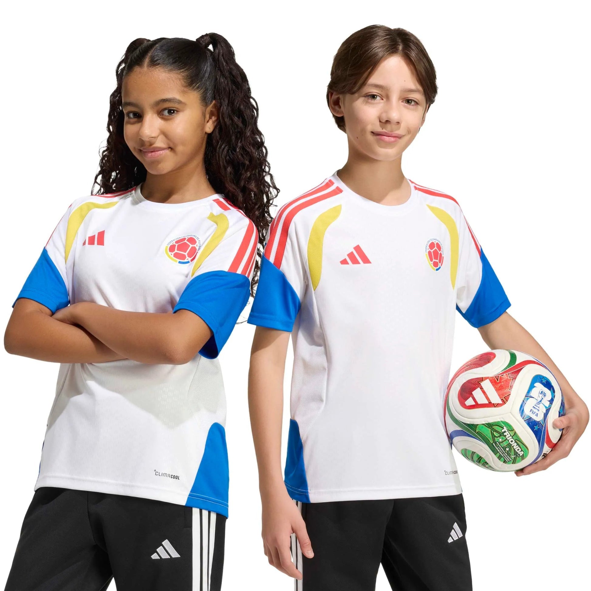 2026 Colombia Youth Training Soccer Jersey Adidas