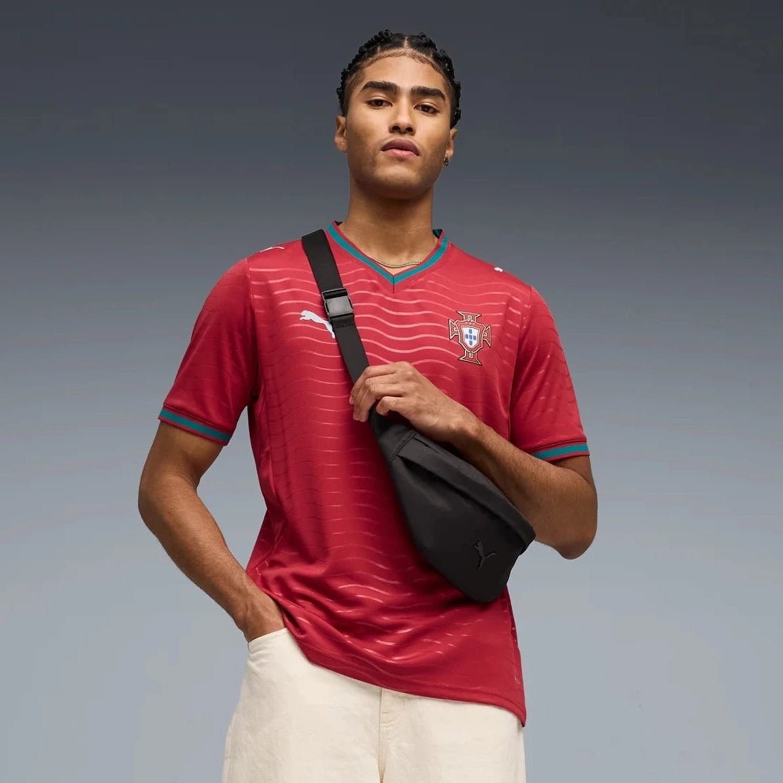 2026 Portugal Men's Stadium Home Soccer Jersey Puma