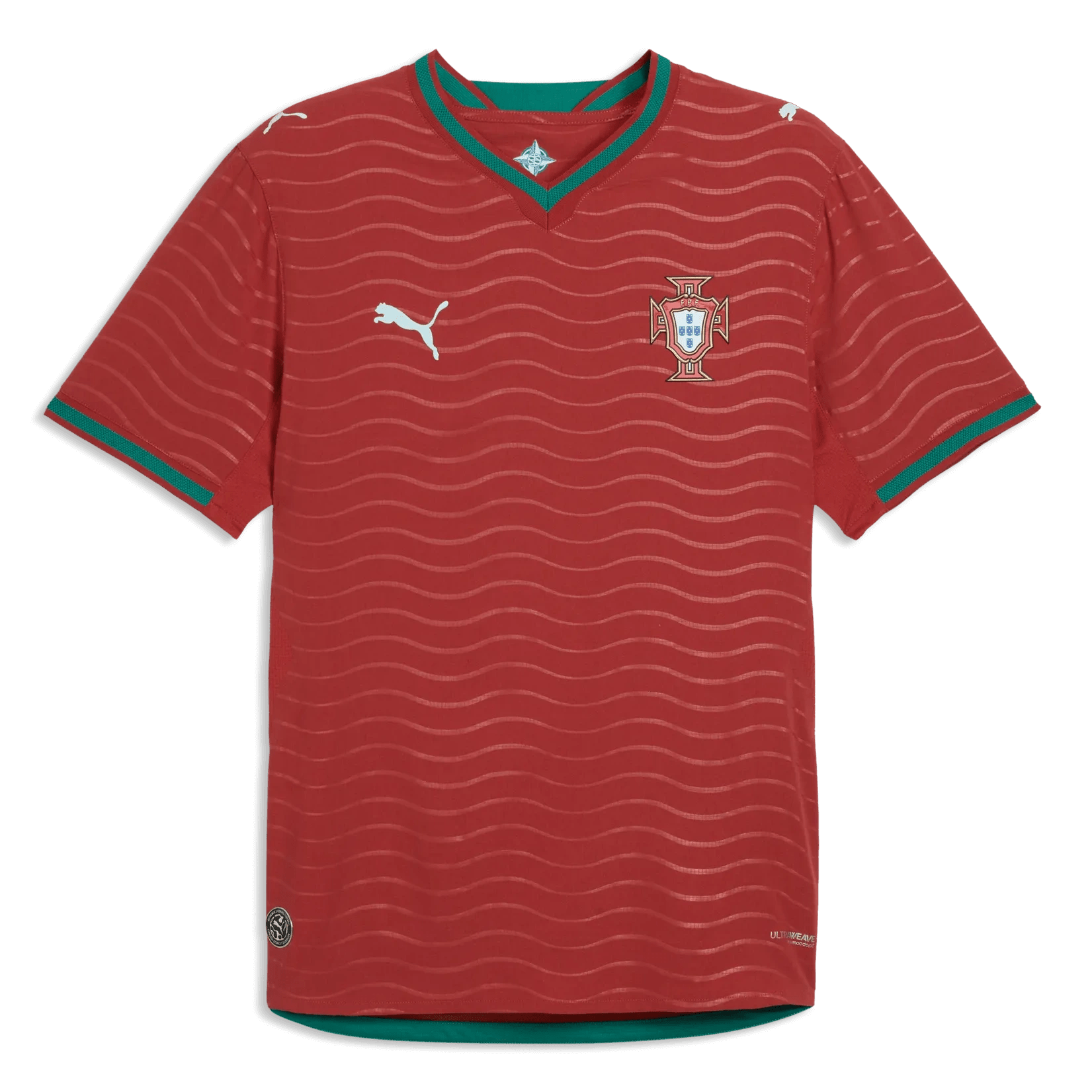 2026 Portugal Men's Authentic Home Soccer Jersey Puma