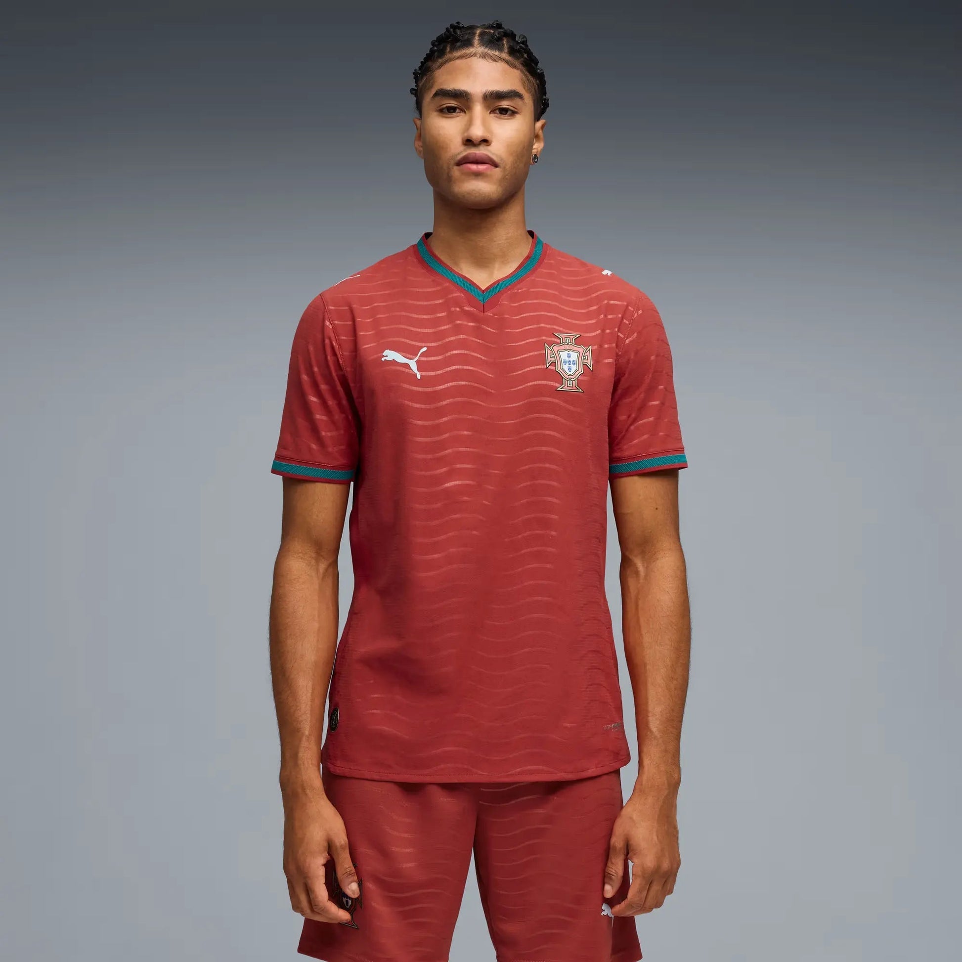 2026 Portugal Men's Authentic Home Soccer Jersey Puma
