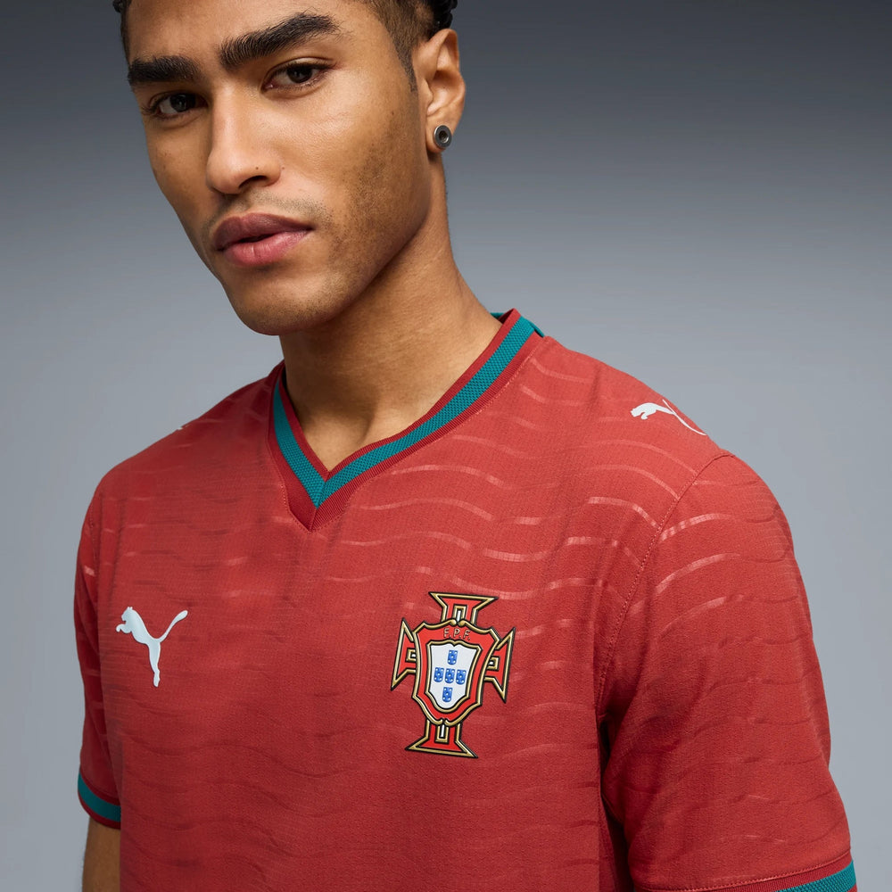 2026 Portugal Men's Authentic Home Soccer Jersey Puma