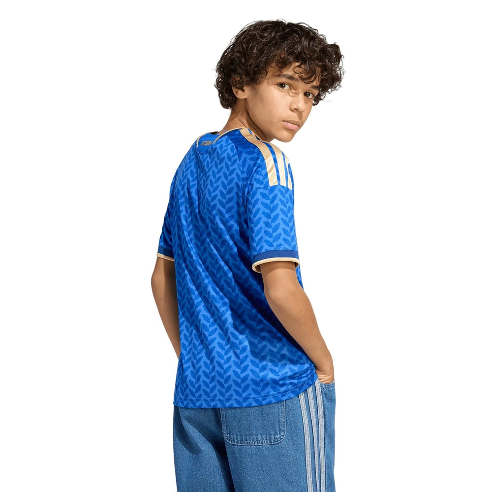 2026 Italy Youth Stadium Home Soccer Jersey Adidas