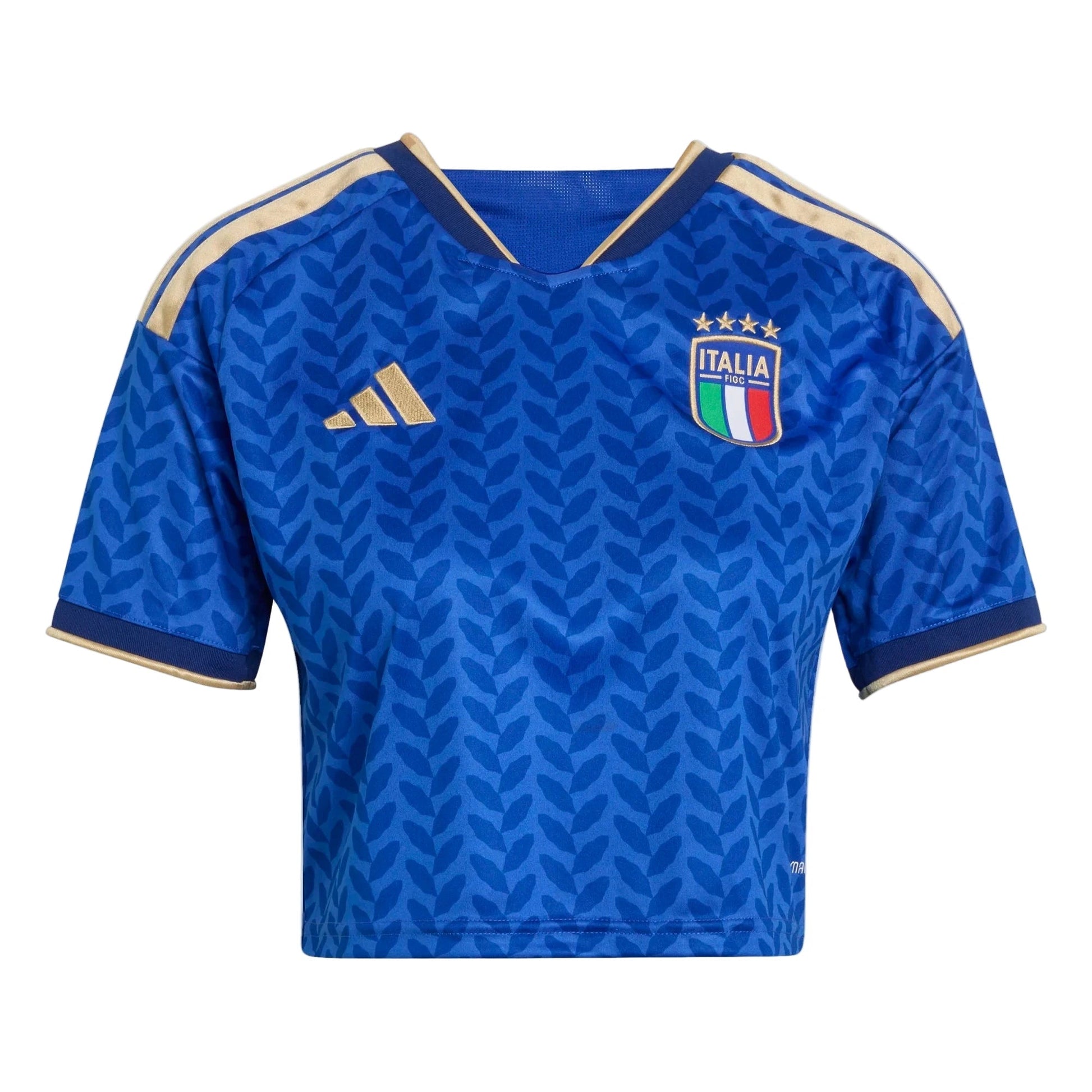 2026 Italy Women's Stadium Home Cropped Soccer Jersey Adidas