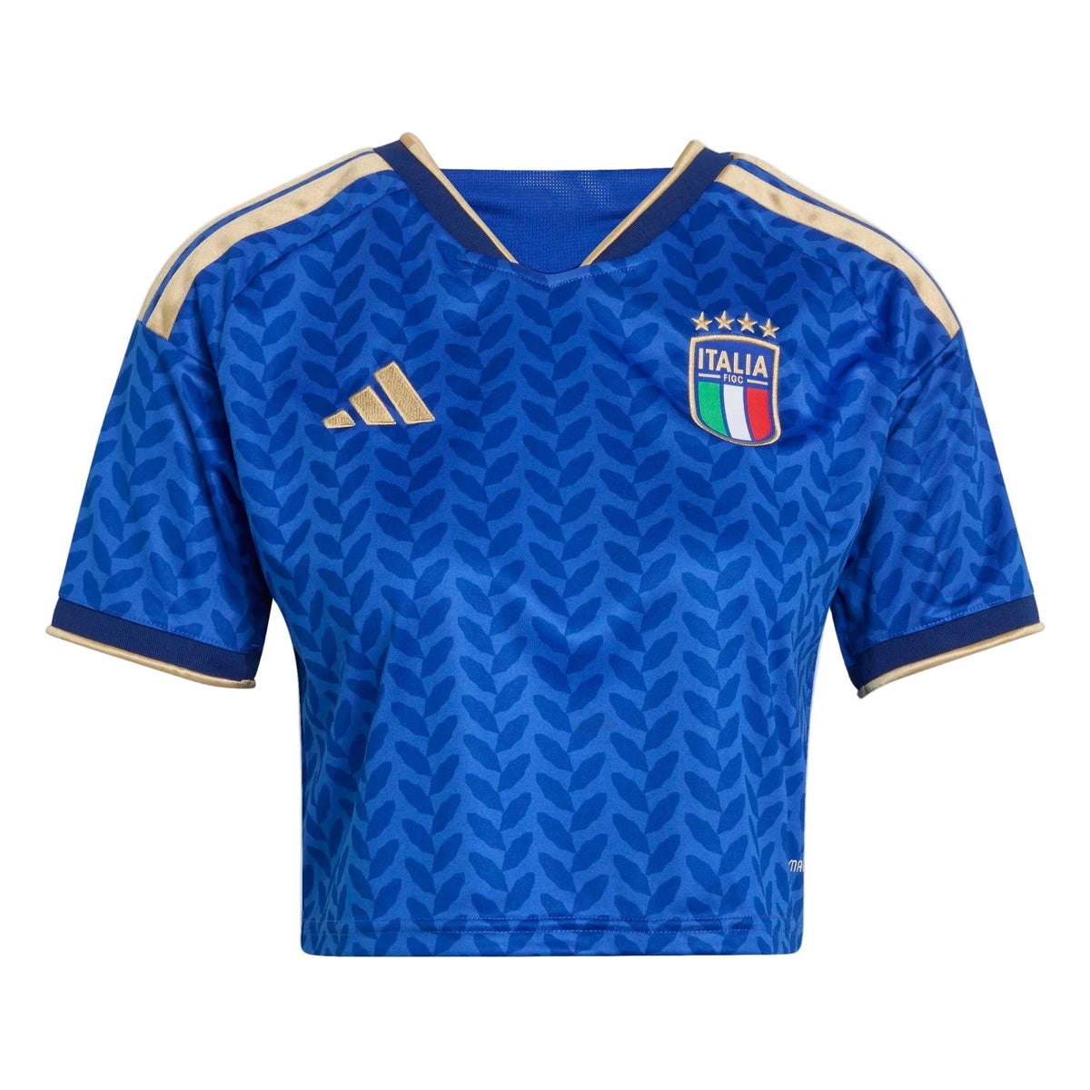2026 Italy Women's Stadium Home Cropped Soccer Jersey Adidas