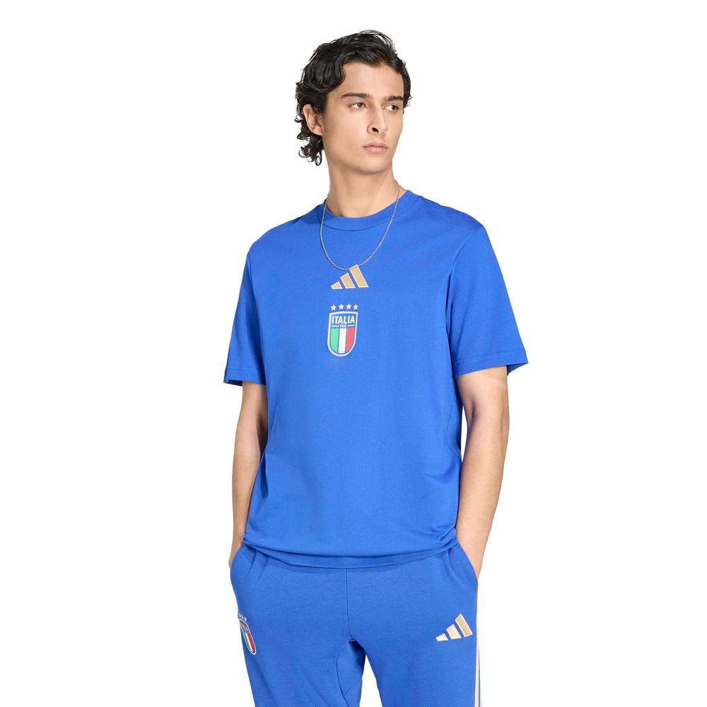 2026 Italy Men's DNA Graphic Tee Adidas