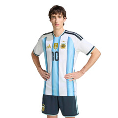 2026 Argentina Men's Authentic Home Messi #10 Soccer Jersey Adidas