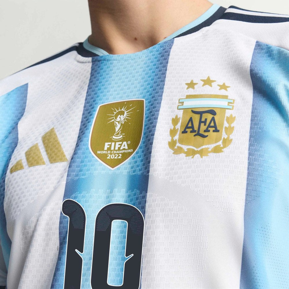 2026 Argentina Men's Authentic Home Messi #10 Soccer Jersey Adidas