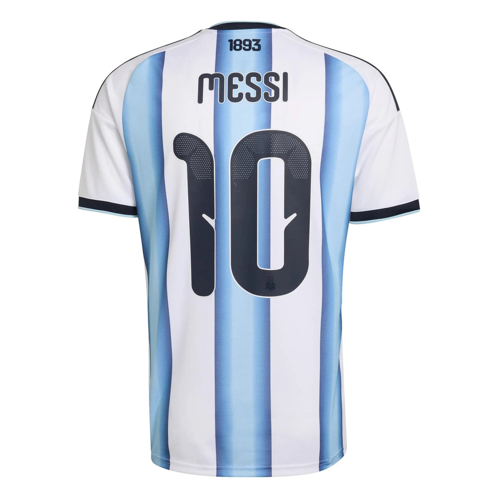2026 Argentina Men's Stadium Home Messi #10 Soccer Jersey Adidas