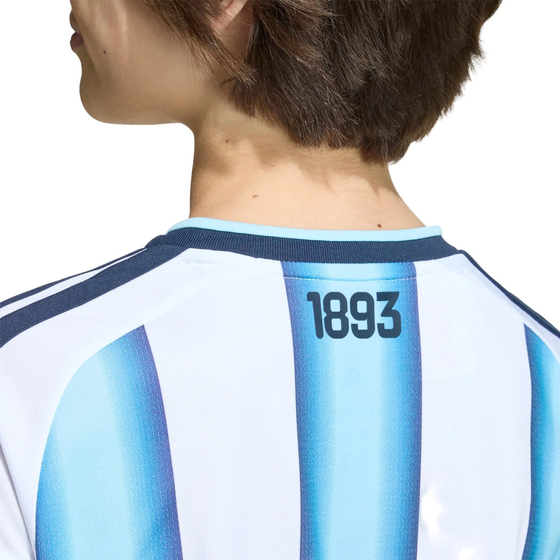 2026 Argentina Youth Stadium Home Soccer Jersey Adidas