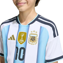 2026 Argentina Youth Stadium Home Messi #10 Soccer Jersey Adidas