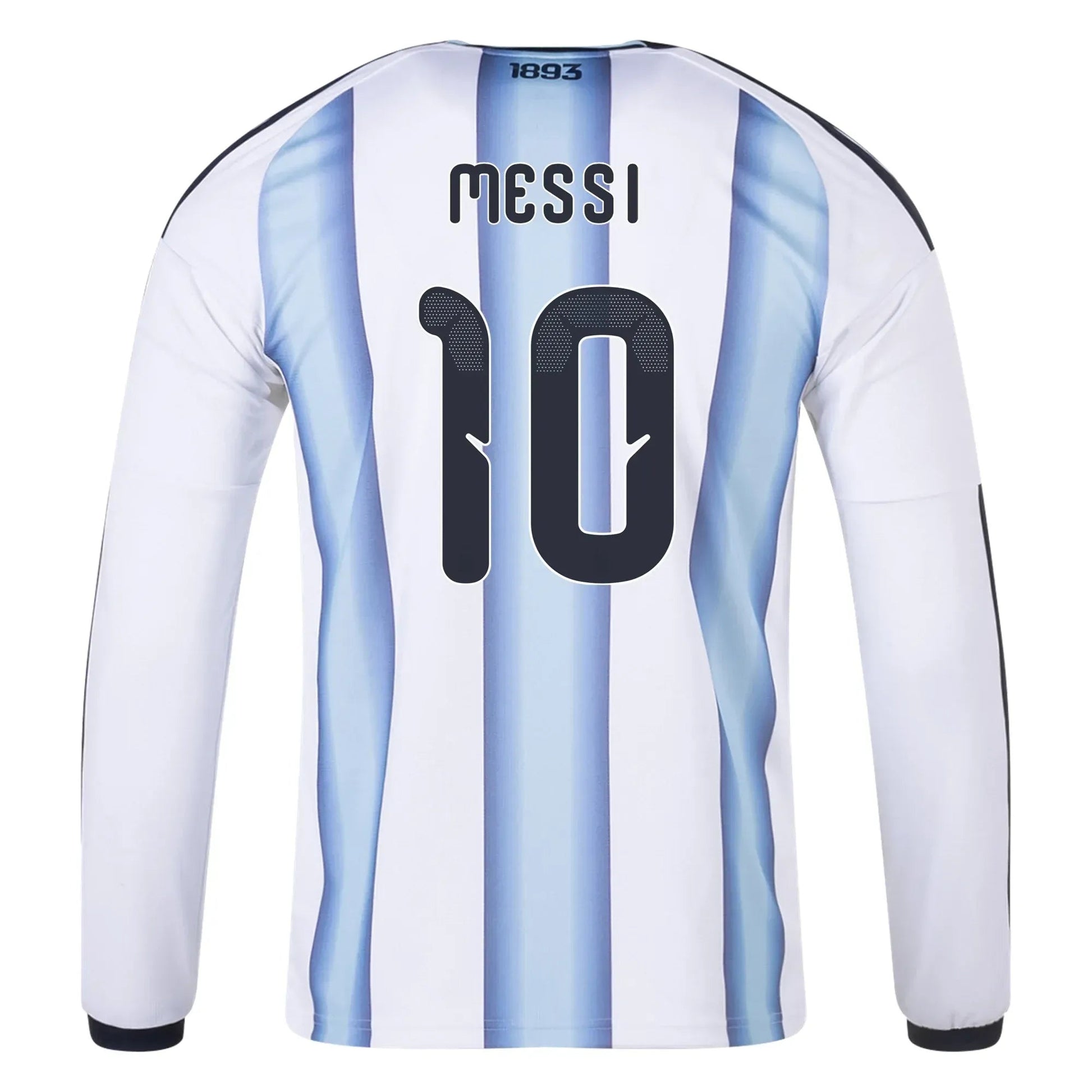 2026 Argentina Men's Stadium Home Long-Sleeve Soccer Jersey Adidas