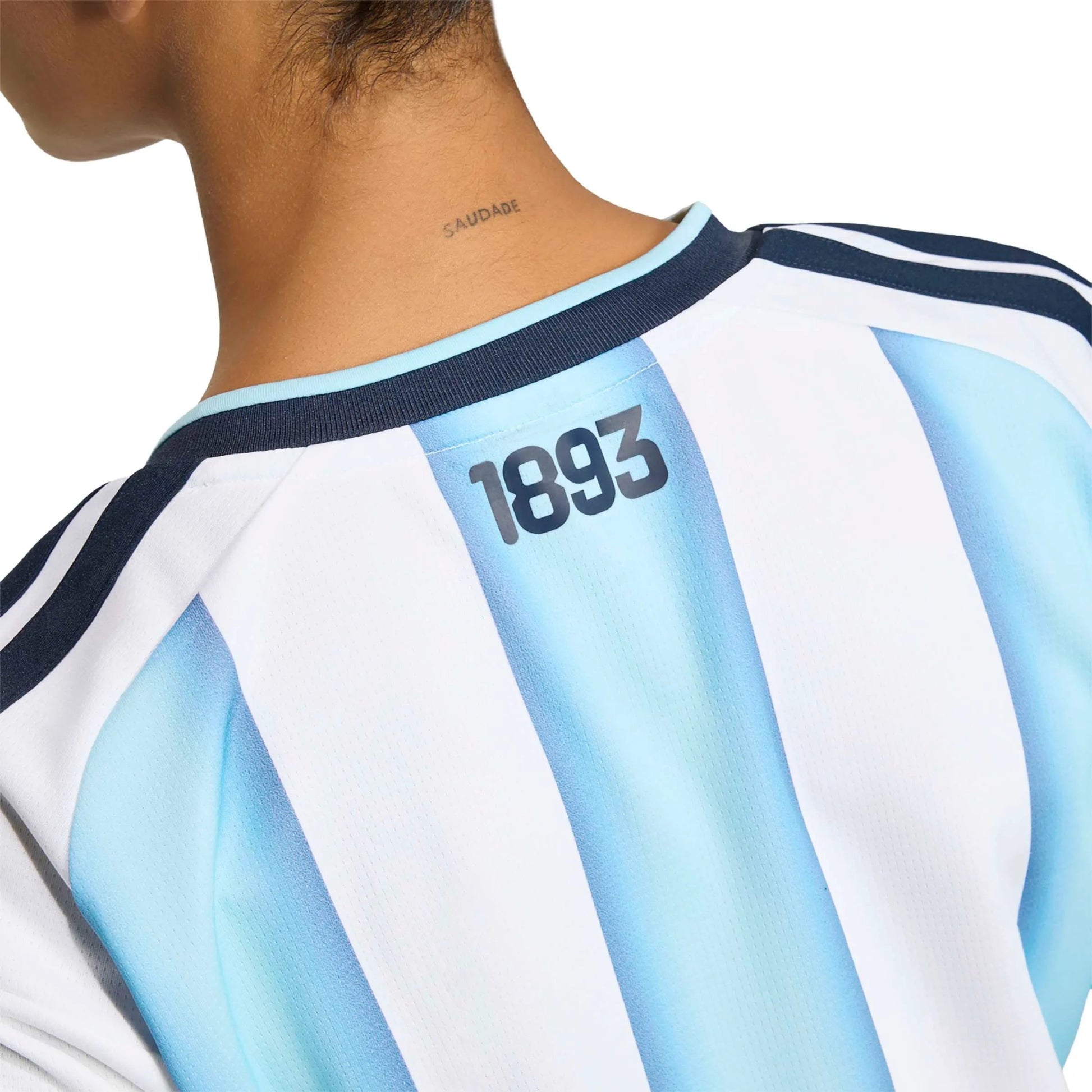2026 Argentina Women's Stadium Home Cropped Soccer Jersey Adidas
