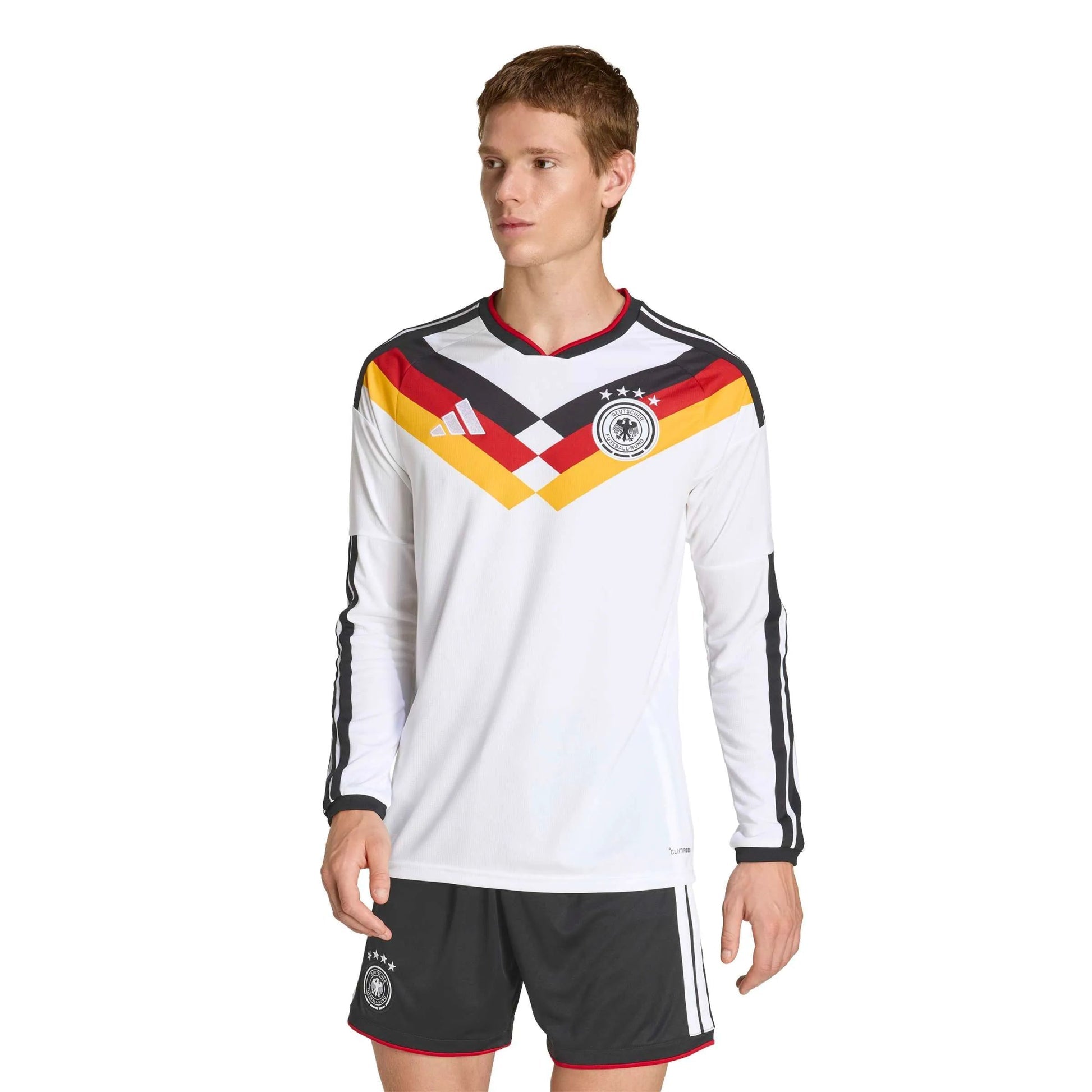 2026 Germany Men's Stadium Home Long-Sleeve Soccer Jersey Adidas