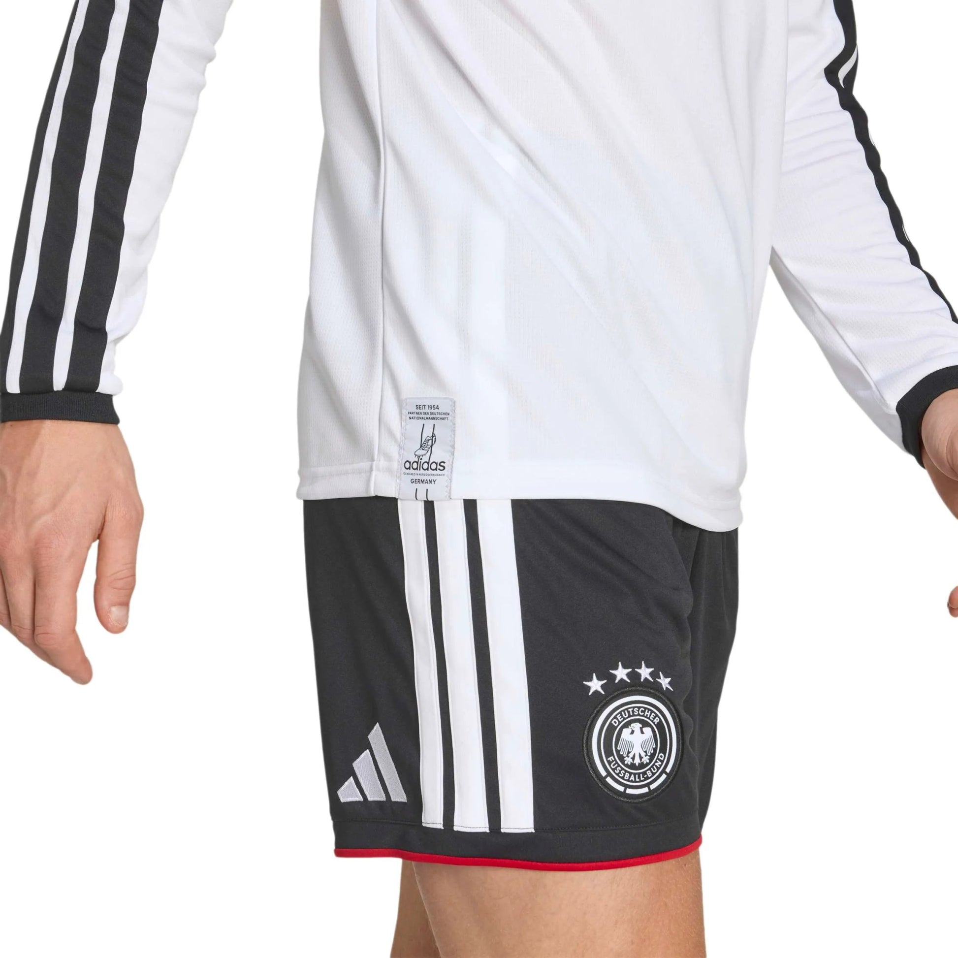2026 Germany Men's Stadium Home Long-Sleeve Soccer Jersey Adidas