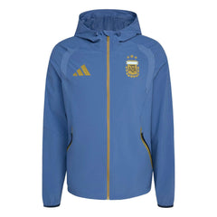 2026 Argentina Men's Tiro Travel Full Zip Windbreaker Adidas