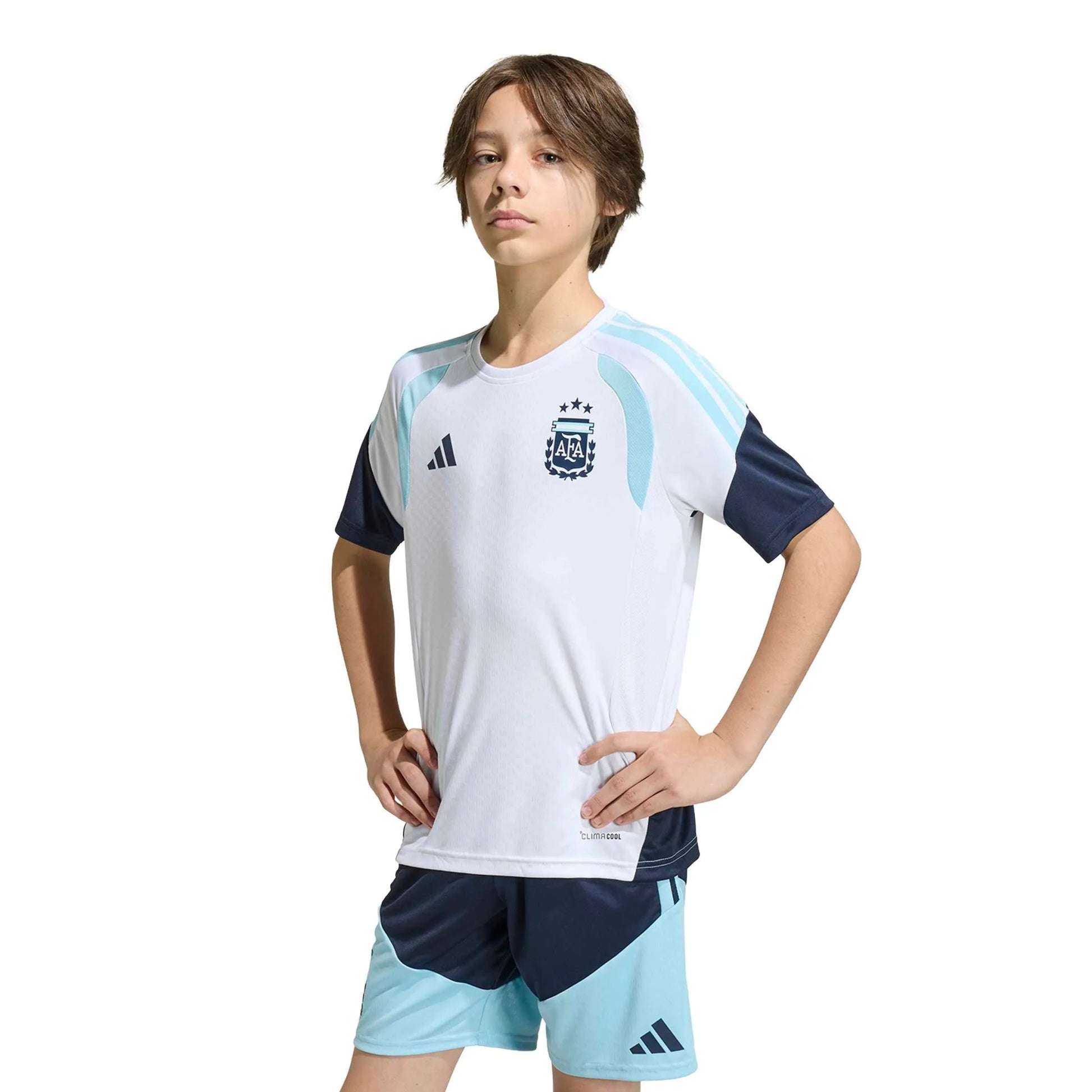 2026 Argentina Youth Training Soccer Jersey Adidas