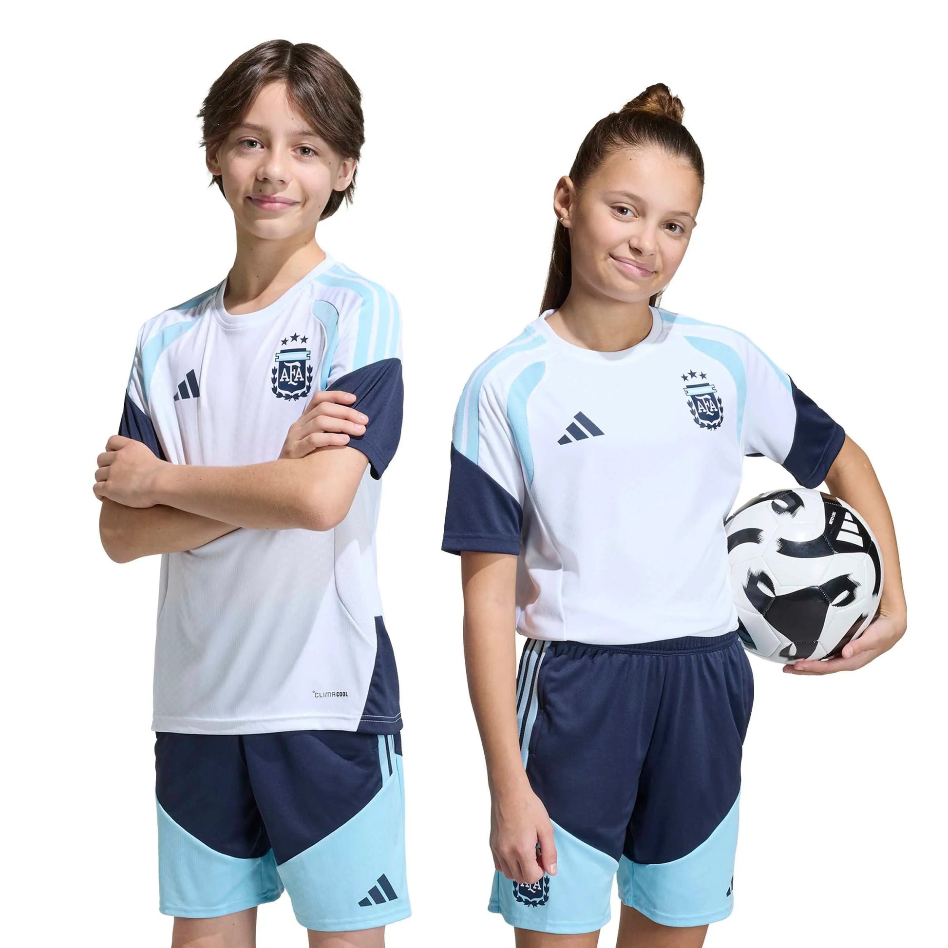2026 Argentina Youth Training Soccer Jersey Adidas