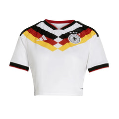 2026 Germany Women's Stadium Home Cropped Soccer Jersey Adidas