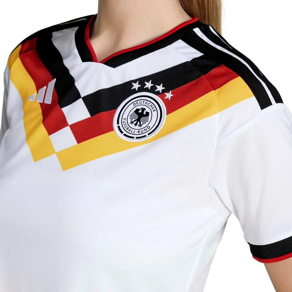 2026 Germany Women's Stadium Home Cropped Soccer Jersey Adidas