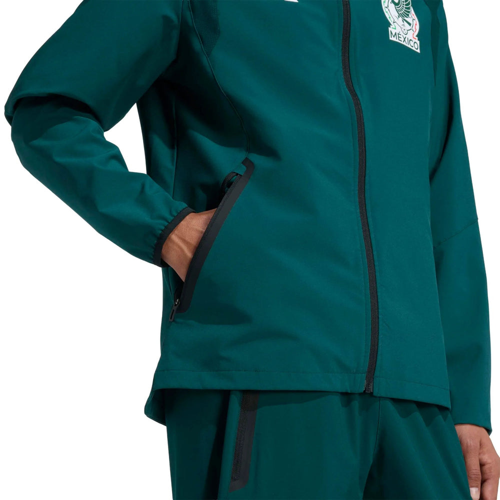 2026 Mexico Men's Tiro Travel Full Zip Windbreaker Adidas