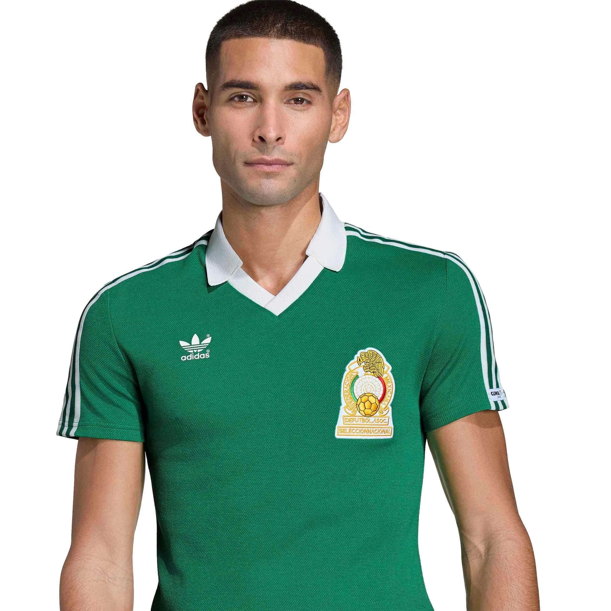 1986 Mexico Men's Retro Stadium Home Soccer Jersey Adidas