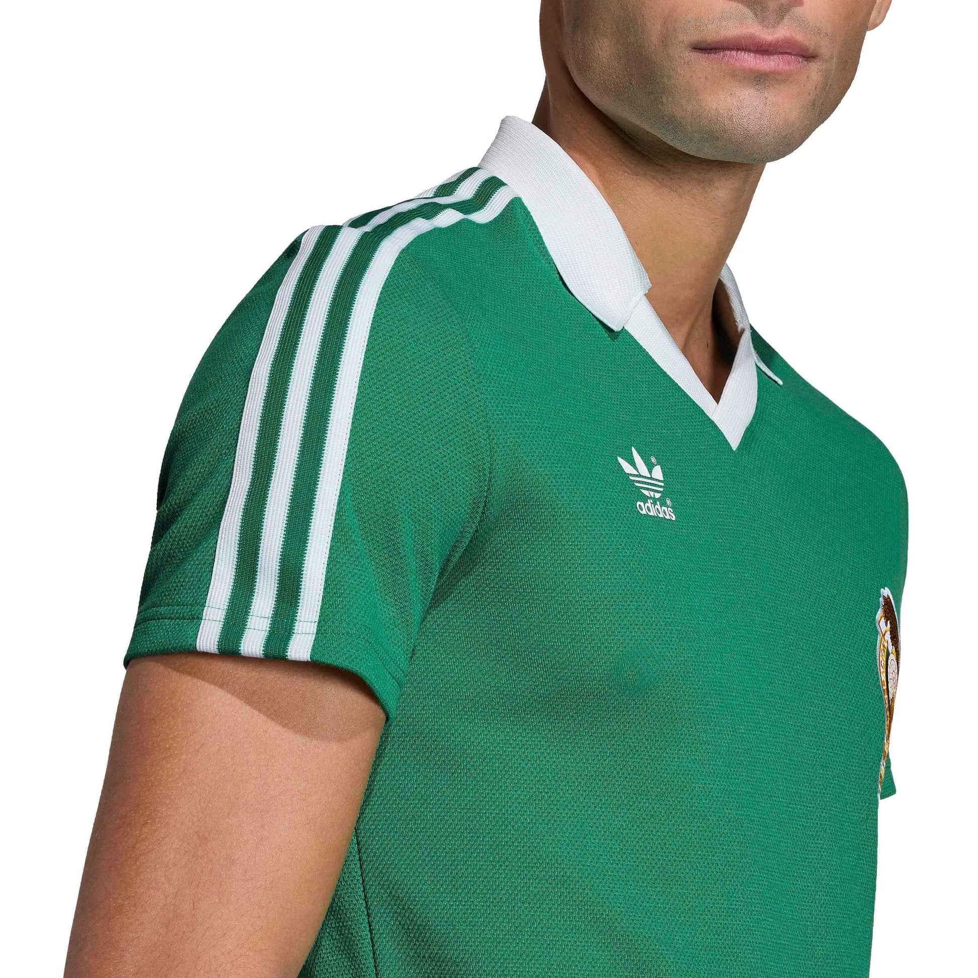 1986 Mexico Men's Retro Stadium Home Soccer Jersey Adidas