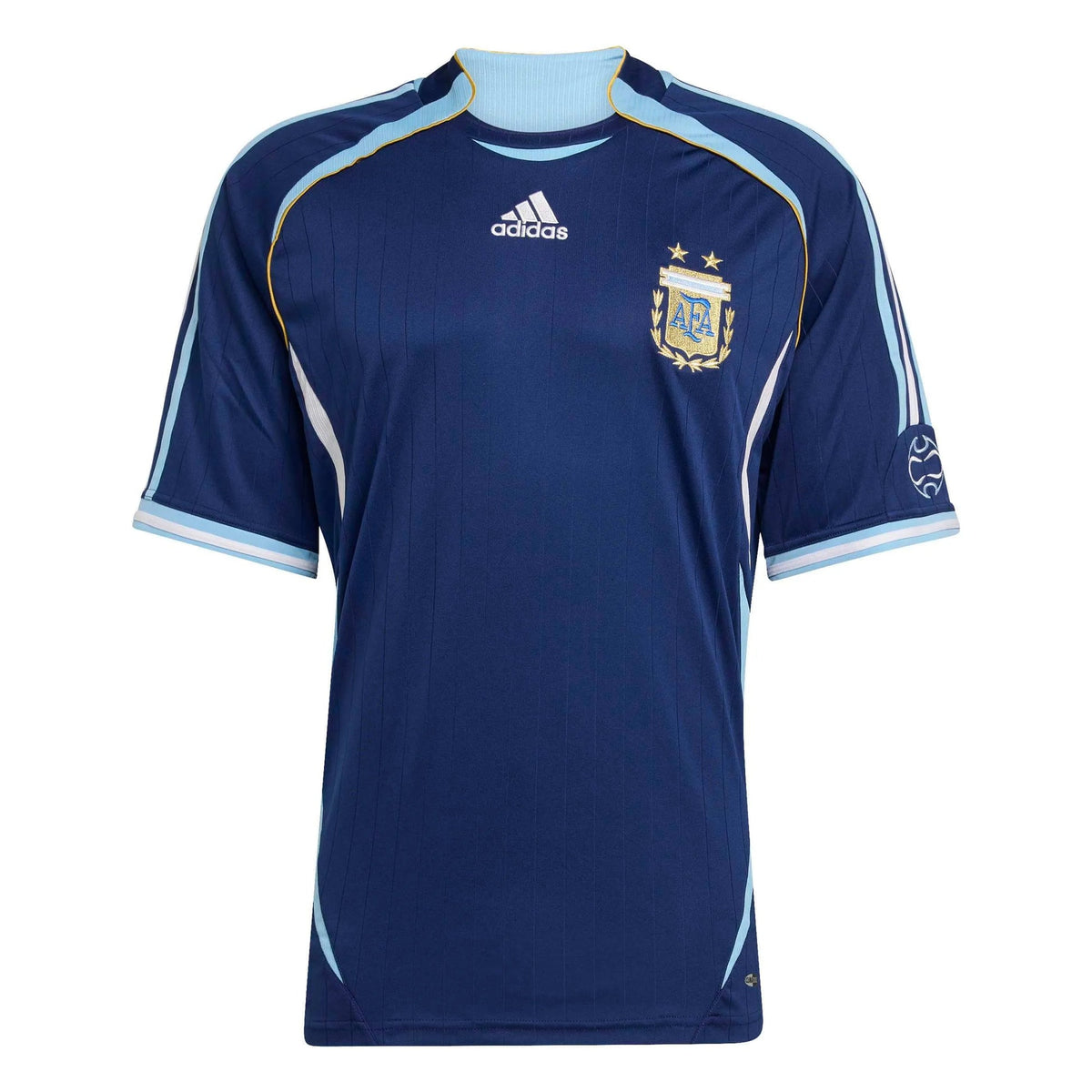 2006 Argentina Men's Retro Stadium Away Soccer Jersey Adidas