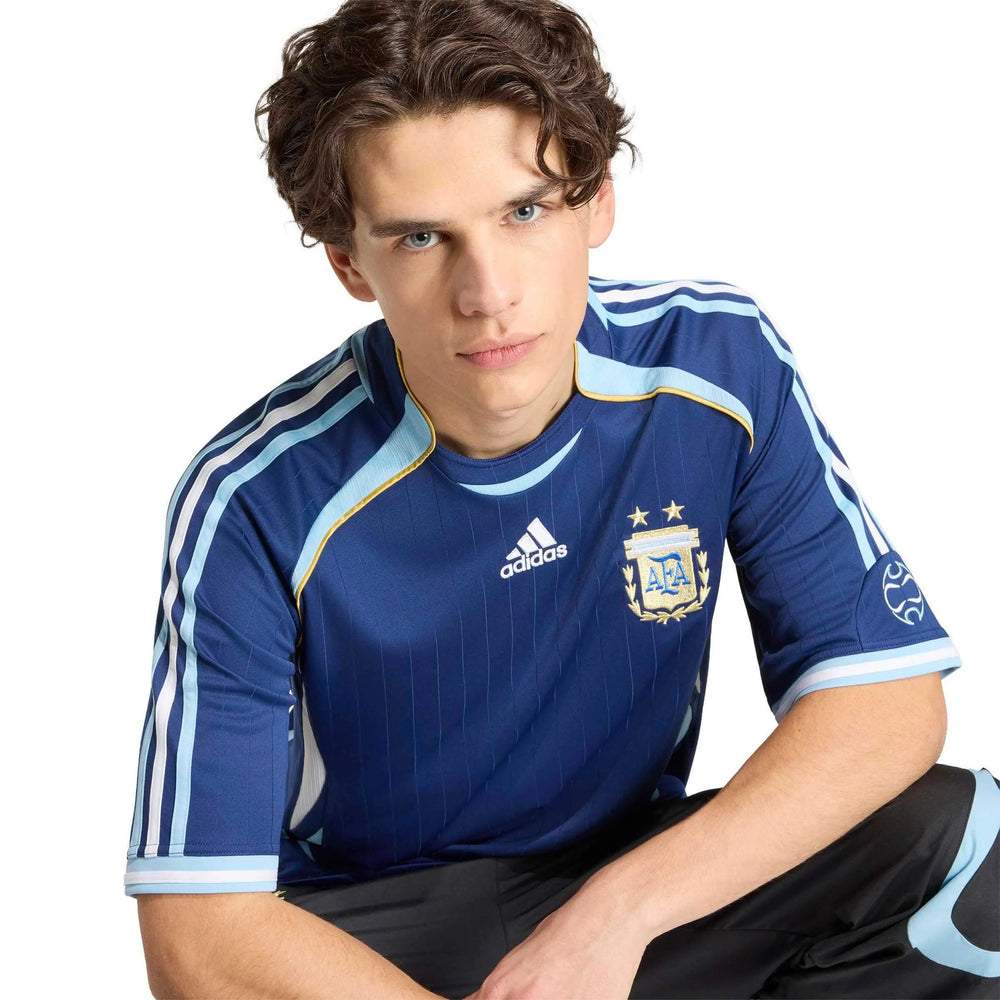 2006 Argentina Men's Retro Stadium Away Soccer Jersey Adidas