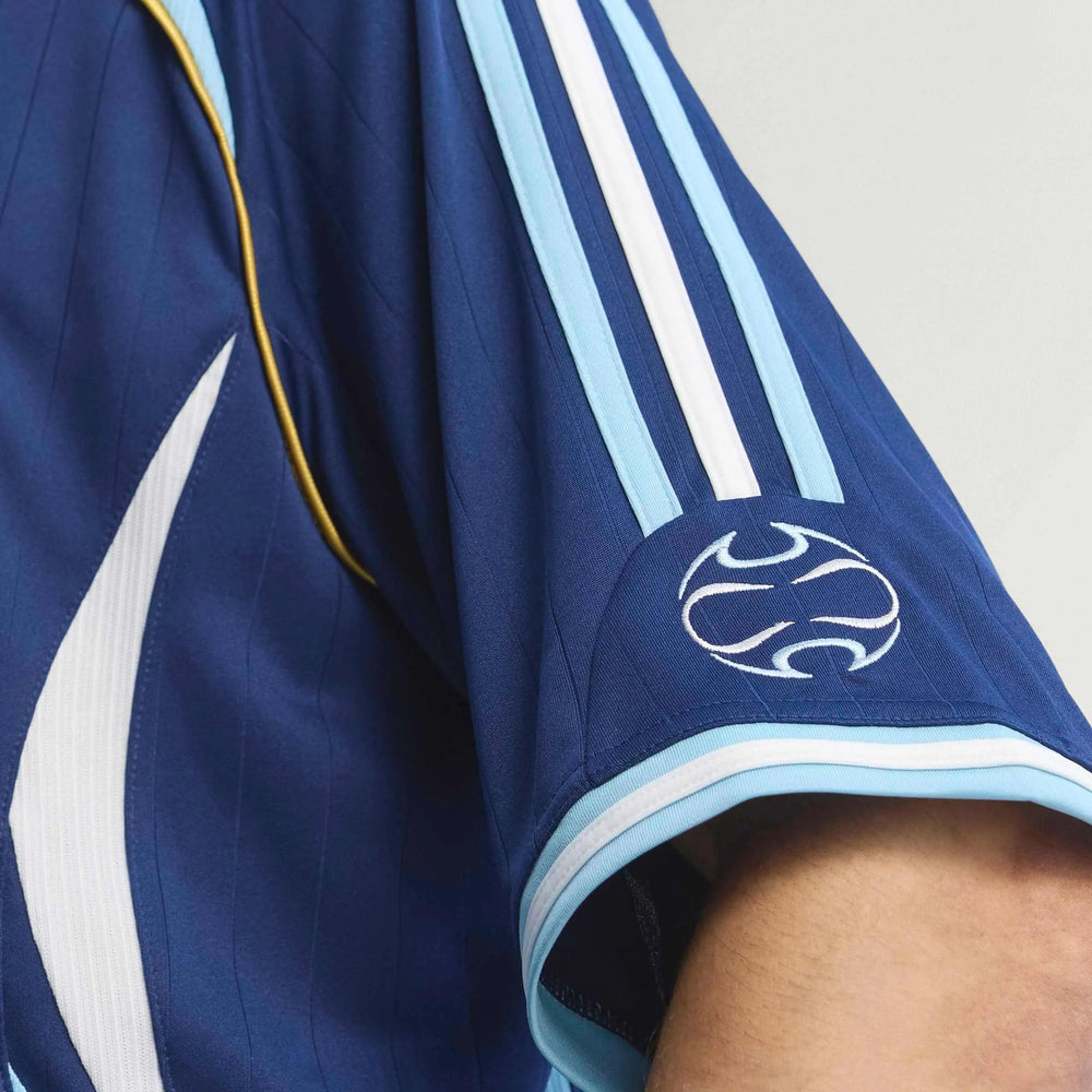 2006 Argentina Men's Retro Stadium Away Soccer Jersey Adidas