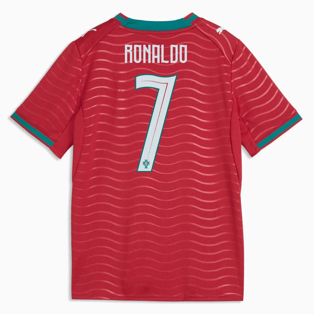 2026 Portugal Youth Stadium Home Ronaldo #7 Soccer Jersey Puma
