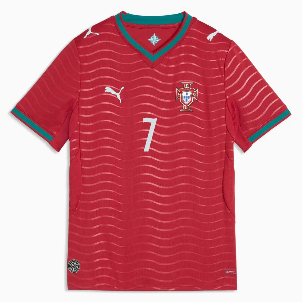 2026 Portugal Youth Stadium Home Ronaldo #7 Soccer Jersey Puma