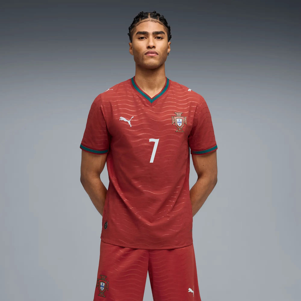 2026 Portugal Men's Authentic Home Ronaldo #7 Soccer Jersey Puma
