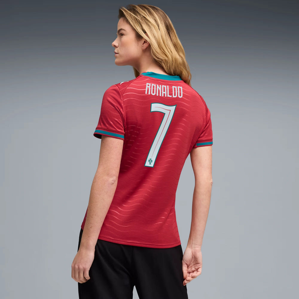 2026 Portugal Women's Stadium Home Ronaldo #7 Soccer Jersey Puma