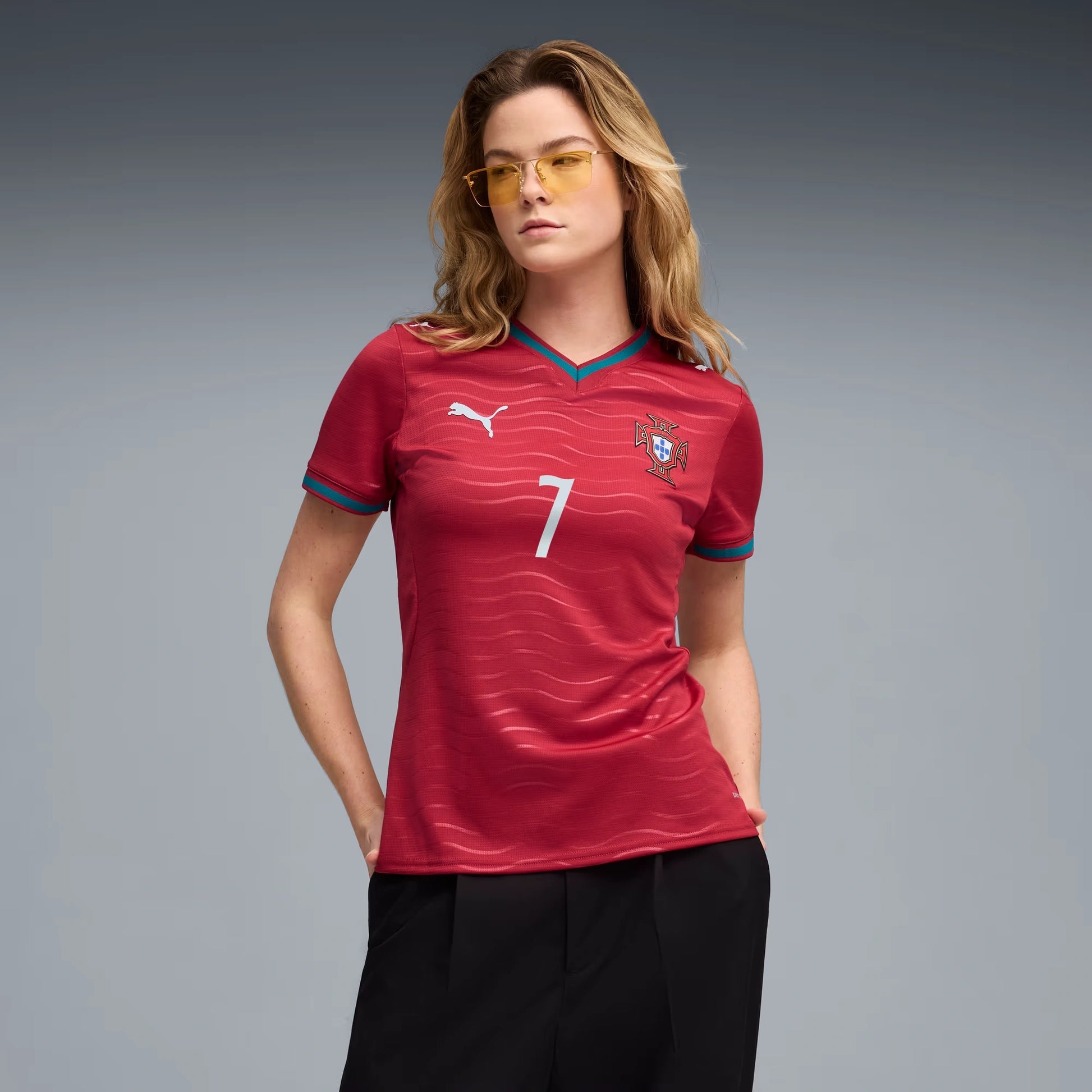 2026 Portugal Women's Stadium Home Ronaldo #7 Soccer Jersey Puma