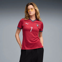2026 Portugal Women's Stadium Home Ronaldo #7 Soccer Jersey Puma