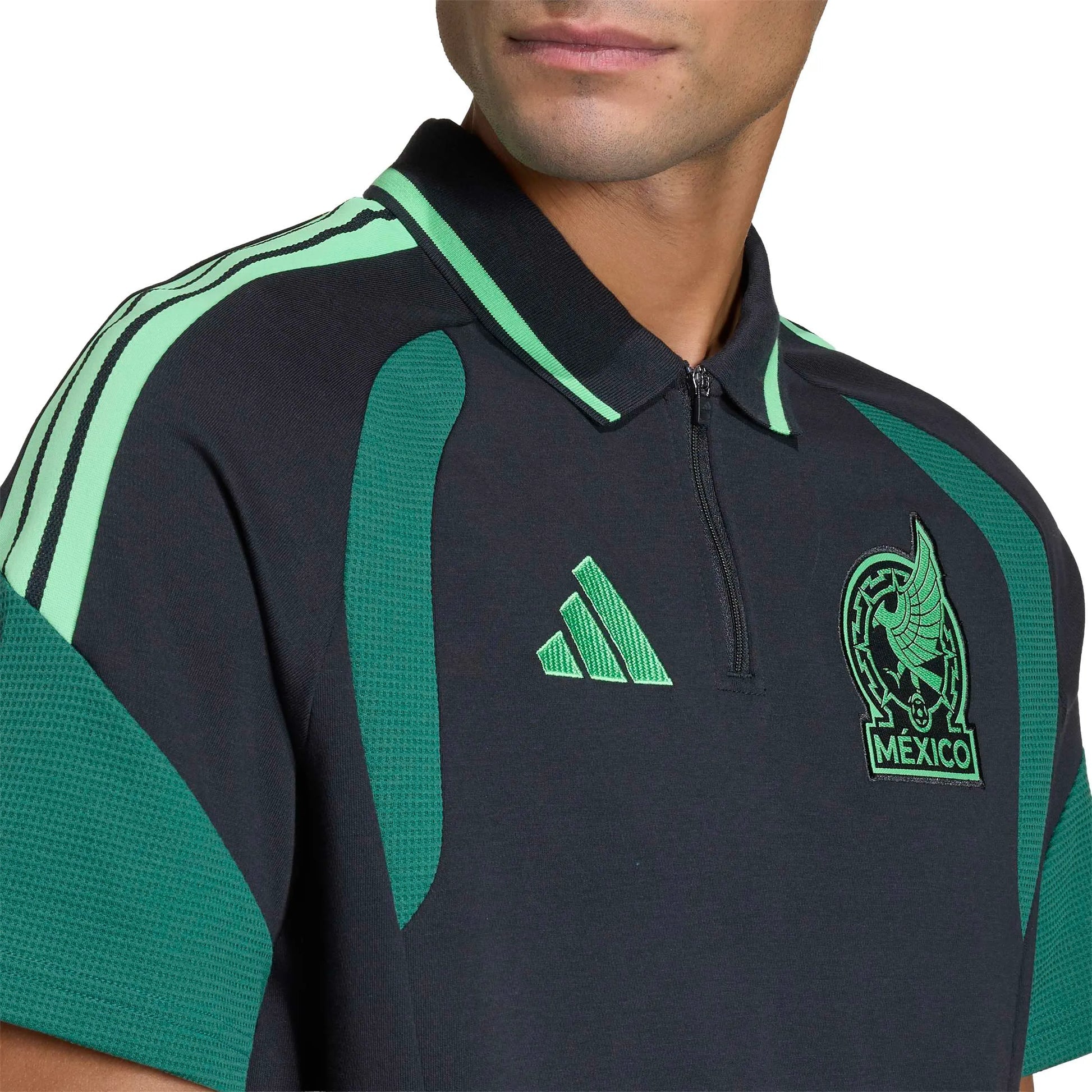 2026 Mexico Men's Tiro Polo Shirt Adidas