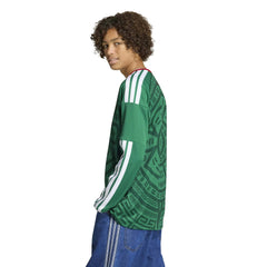 2026 Mexico Youth Stadium Home Long-Sleeve Soccer Jersey Adidas