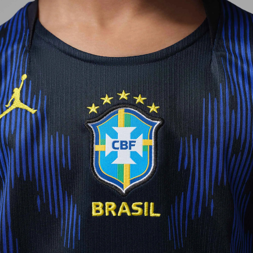 2026-27 Brazil Little Kids' Stadium Away Soccer Jersey Nike