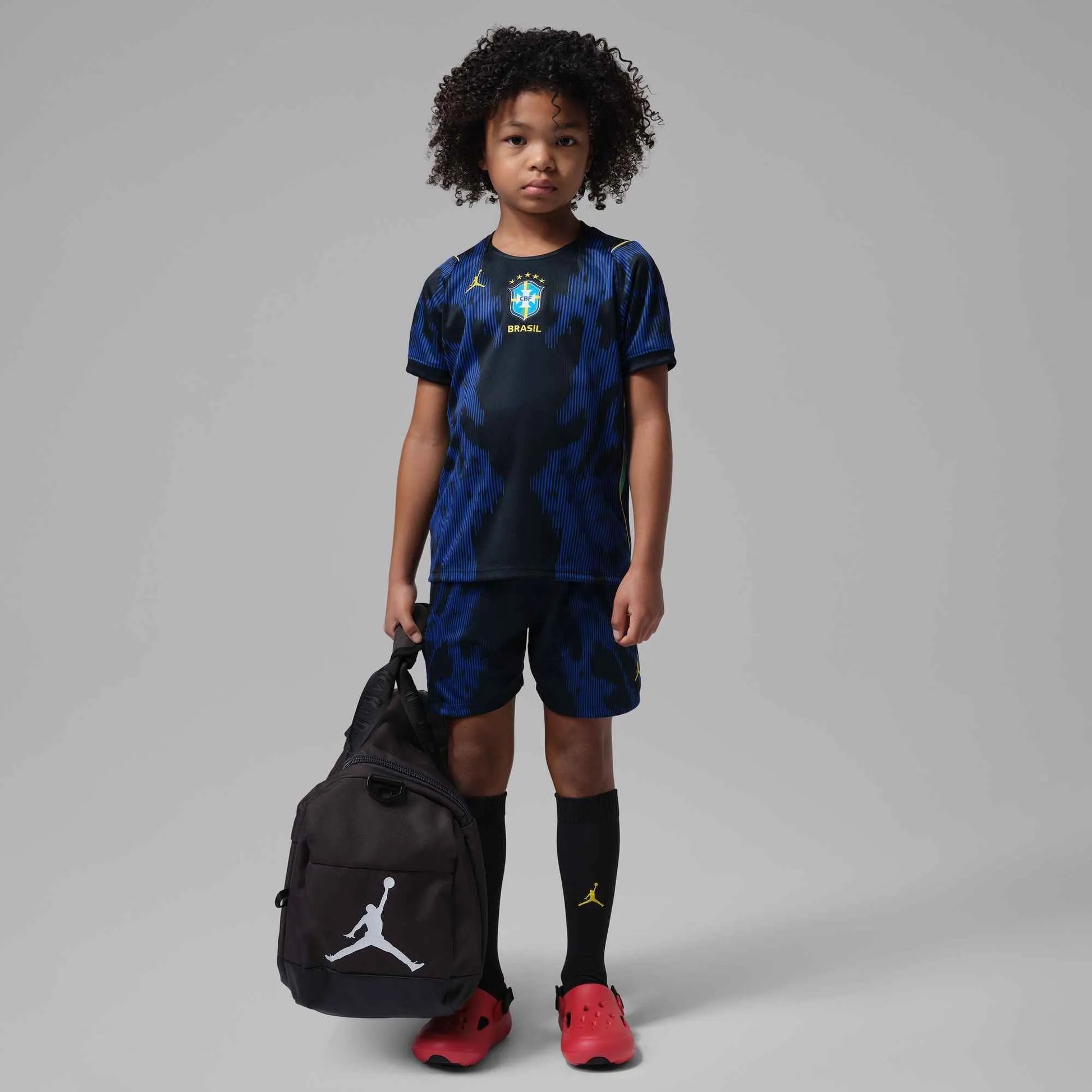 2026-27 Brazil Little Kids' Stadium Away Kit Nike