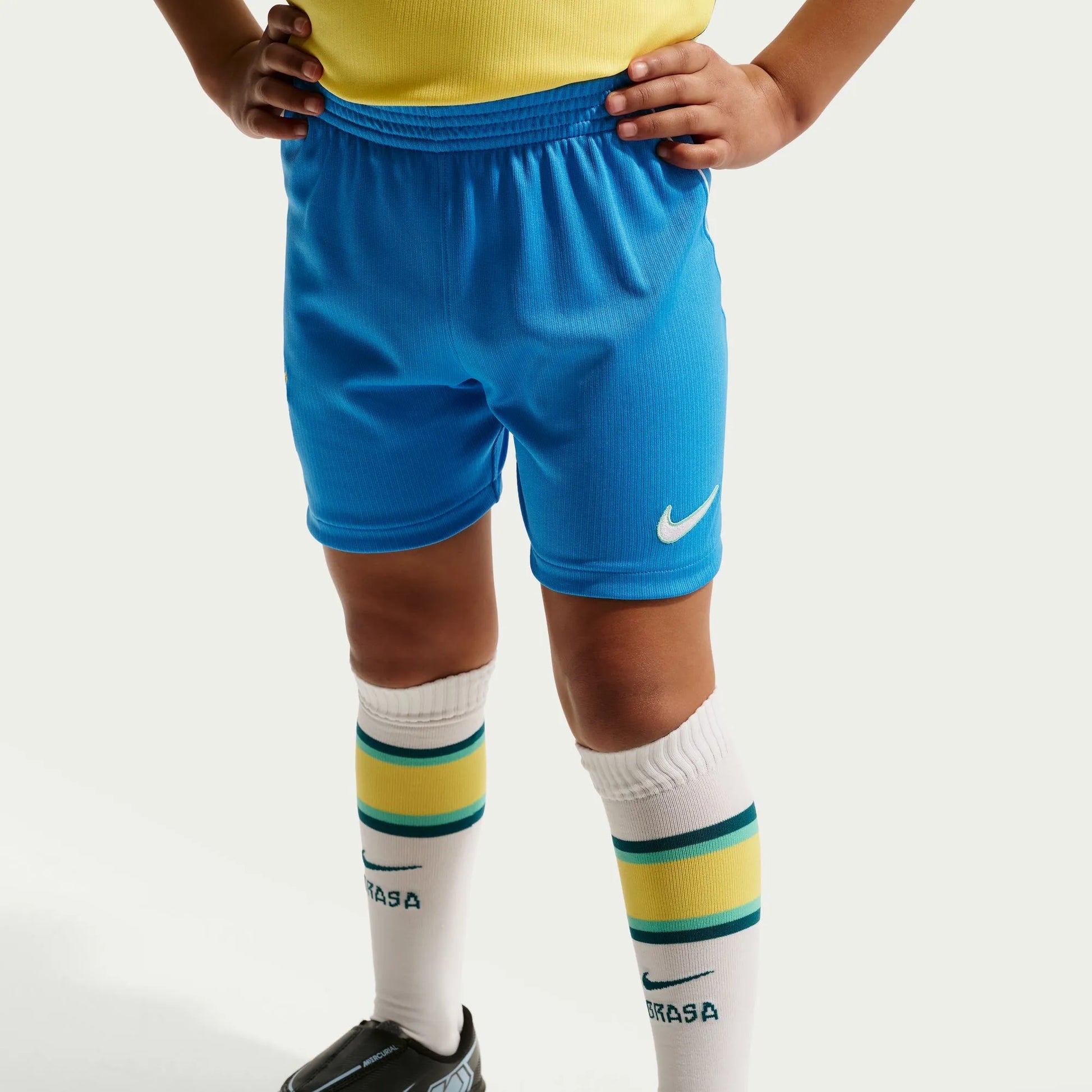 2026-27 Brazil Little Kids' Stadium Home Kit Nike