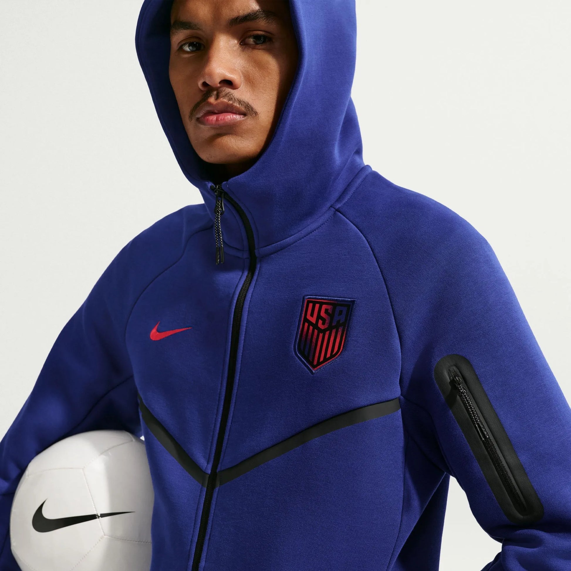 2026-27 USMNT Men's Full-Zip Tech Fleece Hoodie Nike