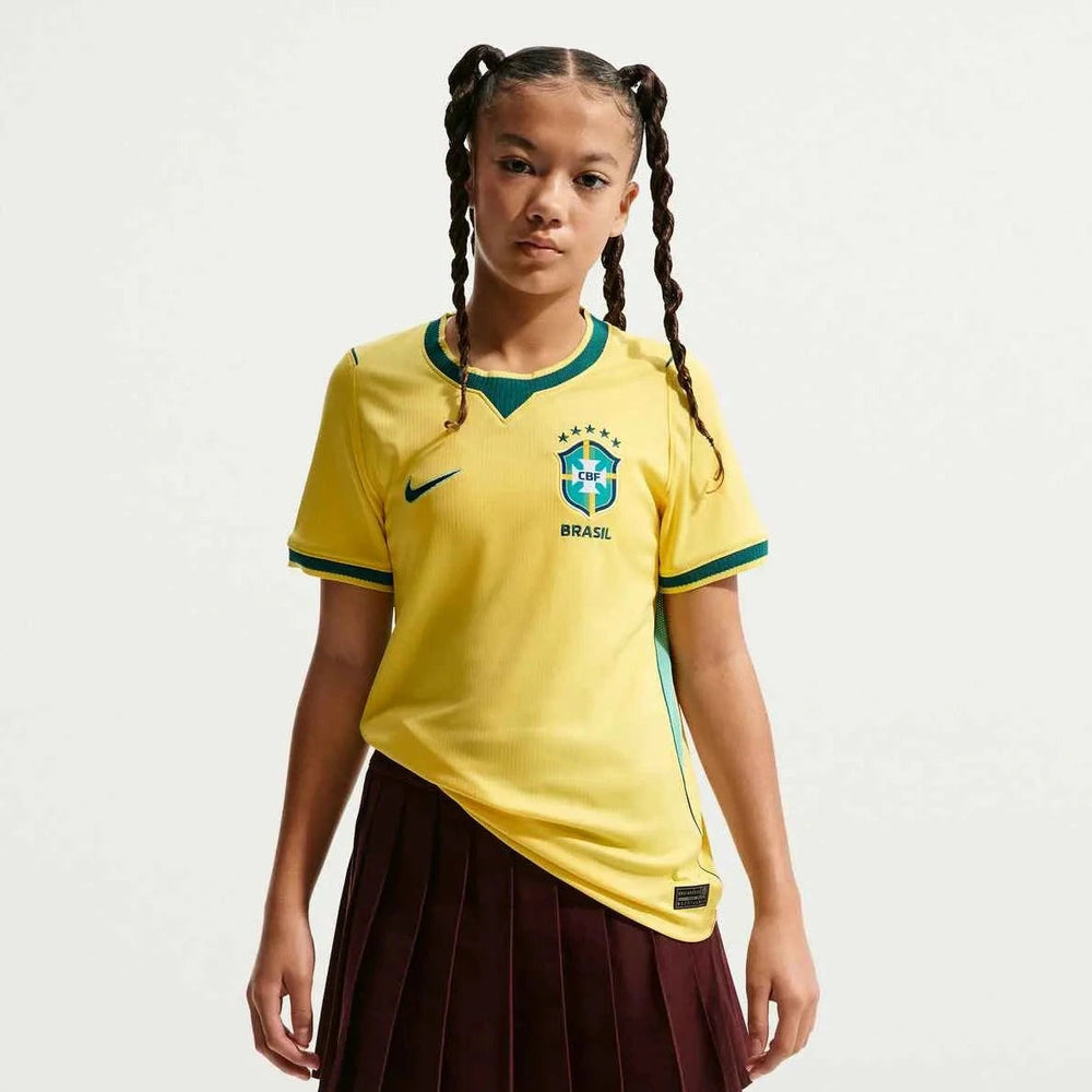 2026-27 Brazil Youth Stadium Home Soccer Jersey Nike