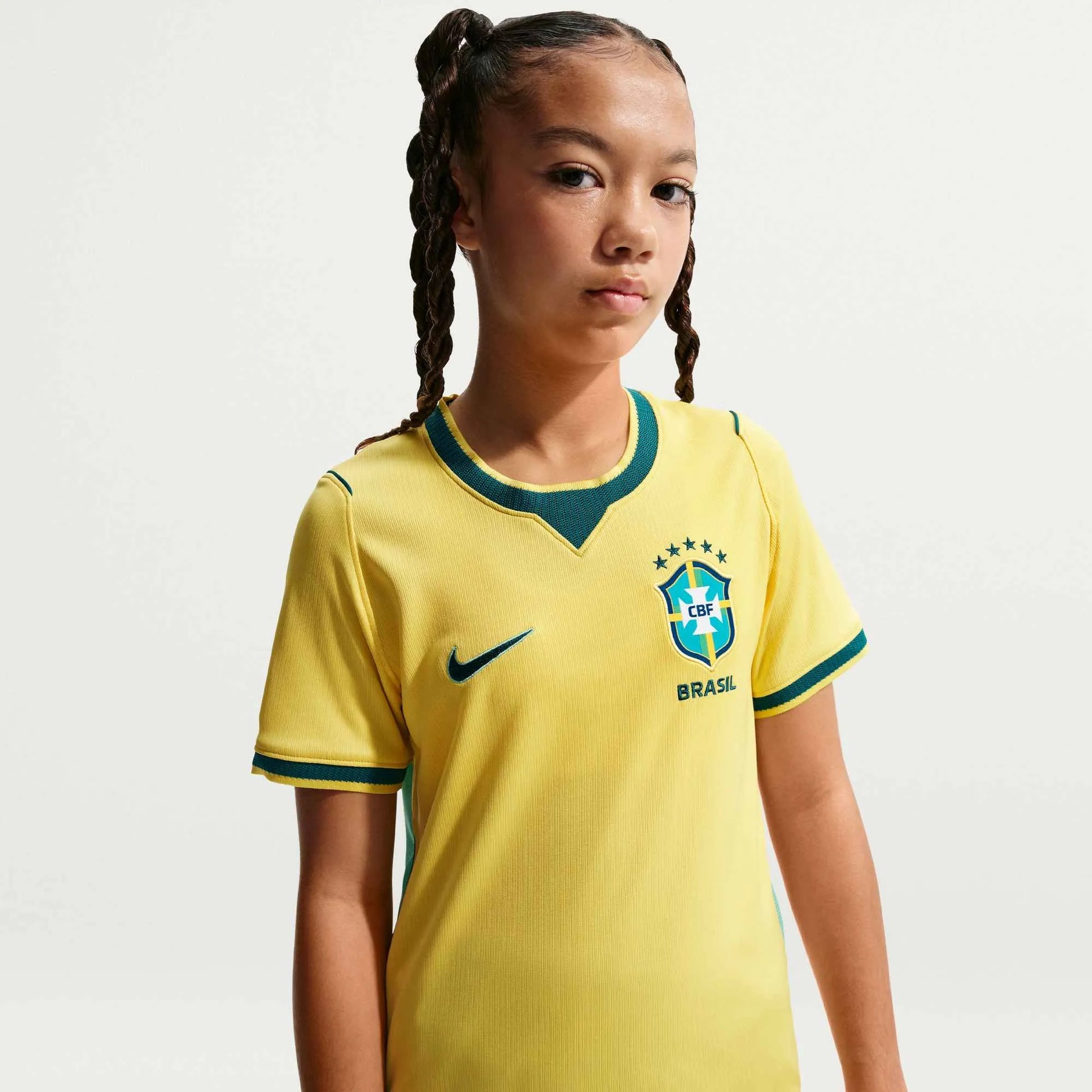 2026-27 Brazil Youth Stadium Home Soccer Jersey Nike