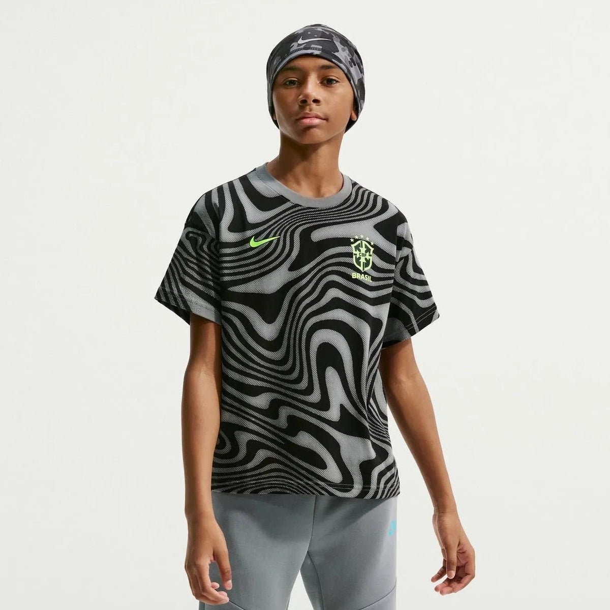 2026-27 Brazil Youth All Over Print Tee Nike