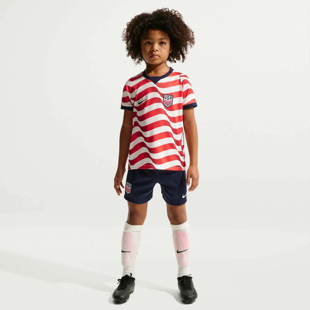2026-27 USMNT Little Kid's Stadium Home Kit Nike